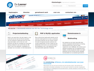 Website van D & l Construct 