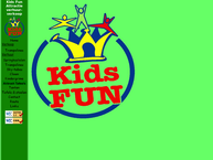 Website van Kids Fun 