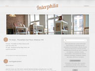 Website van Interphila 