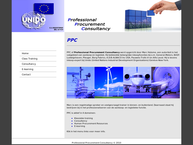 Website van Professional Procurement Consultancy nv 