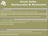 Website van Ancar BVBA 