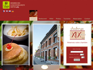 Website van Auberge Le Xixème 