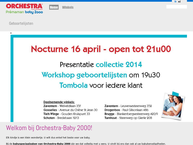 Website van Baby 2000 Hasselt 