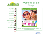 Website van Bioshop de Pimpernel 