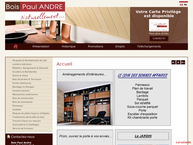 Website van Centre Du Bois Paul André 