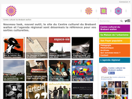 Website van Centre Culturel Du Brabant Wallon 