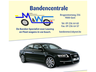 Website van Banden m & W Bvba 