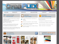 Website van Creaplex 