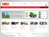 Website van Dibo 