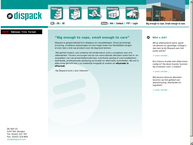 Website van Dispack BVBA 