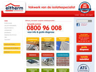 Website van Eltherm 