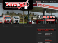 Website van Brandstoffen Vansevenant 