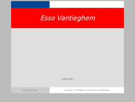 Website van Vantieghem e. nv 