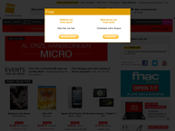 Website van Fnac 