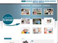 Website van Immo Fravan BVBA 