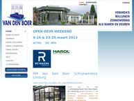 Website van R&m Van Den Boer 