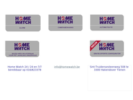 Website van Home Watch 