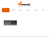 Website van Dechamps Chauffage 