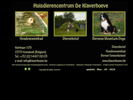 Website van De Klaverhoeve BVBA 