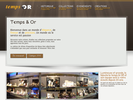 Website van Temps & Or 