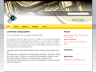 Website van Continental Energy Systems Bvba 