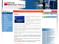 Website van Mercator Press 