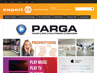 Website van Electronic Parga 