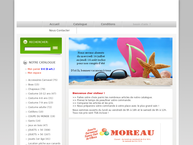 Website van Moreau Distribution srl 