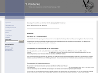 Website van Het Volderke 