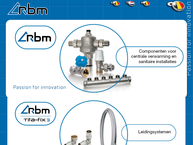 Website van Rbm Benelux 