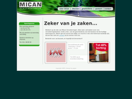 Website van MICAN NV 