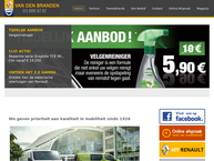 Website van Garage Van Den Branden 
