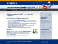 Website van Erasmus Rijschool 
