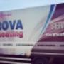 Vrachtwagen van Rova Heating