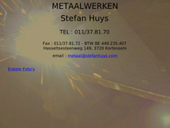 Stefan Huys Metaalwerken