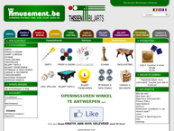 Website van Thissen Billards 