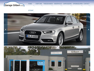 Website van Garage Gilbert 