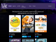 Website van Wallonie Expo S.A 
