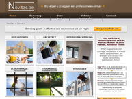 Website van Novitas.be 