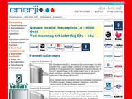Website van Enerji BVBA 