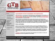 Website van GTB Constructies BVBA 