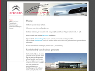Website van Garage Cappon 