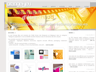 Website van Orange Bleu 