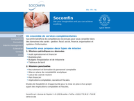 Website van Socomfin 