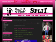 Website van Dansschool Split VZW 