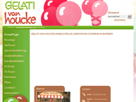 Website van Gelati Van Houcke bvba 