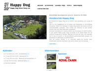Website van Happy Dog 