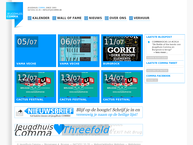 Website van Jeugdhuis Comma VZW 