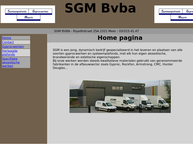 Website van S.G.M. BVBA 