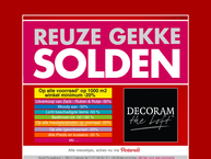Website van Decoram bvba 